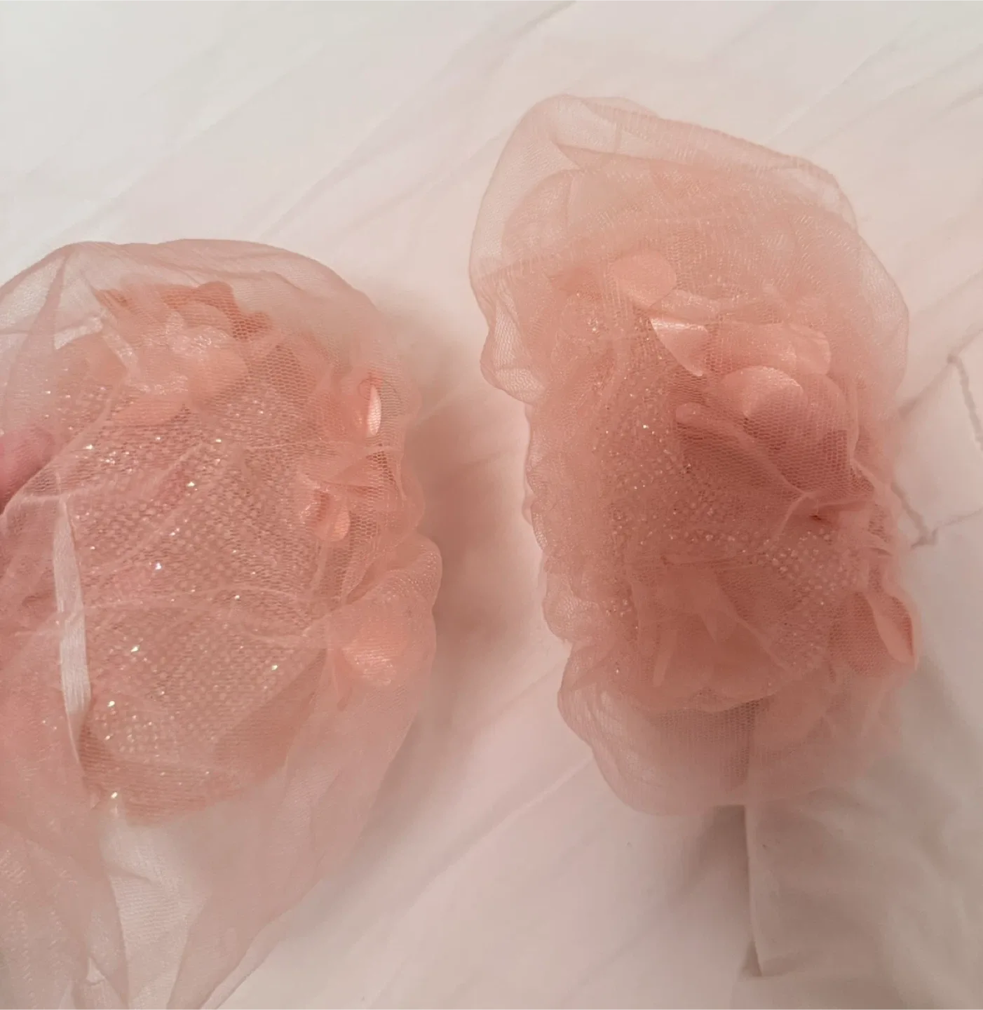 Pink Formal Dress with Floral Details image indicator(5)