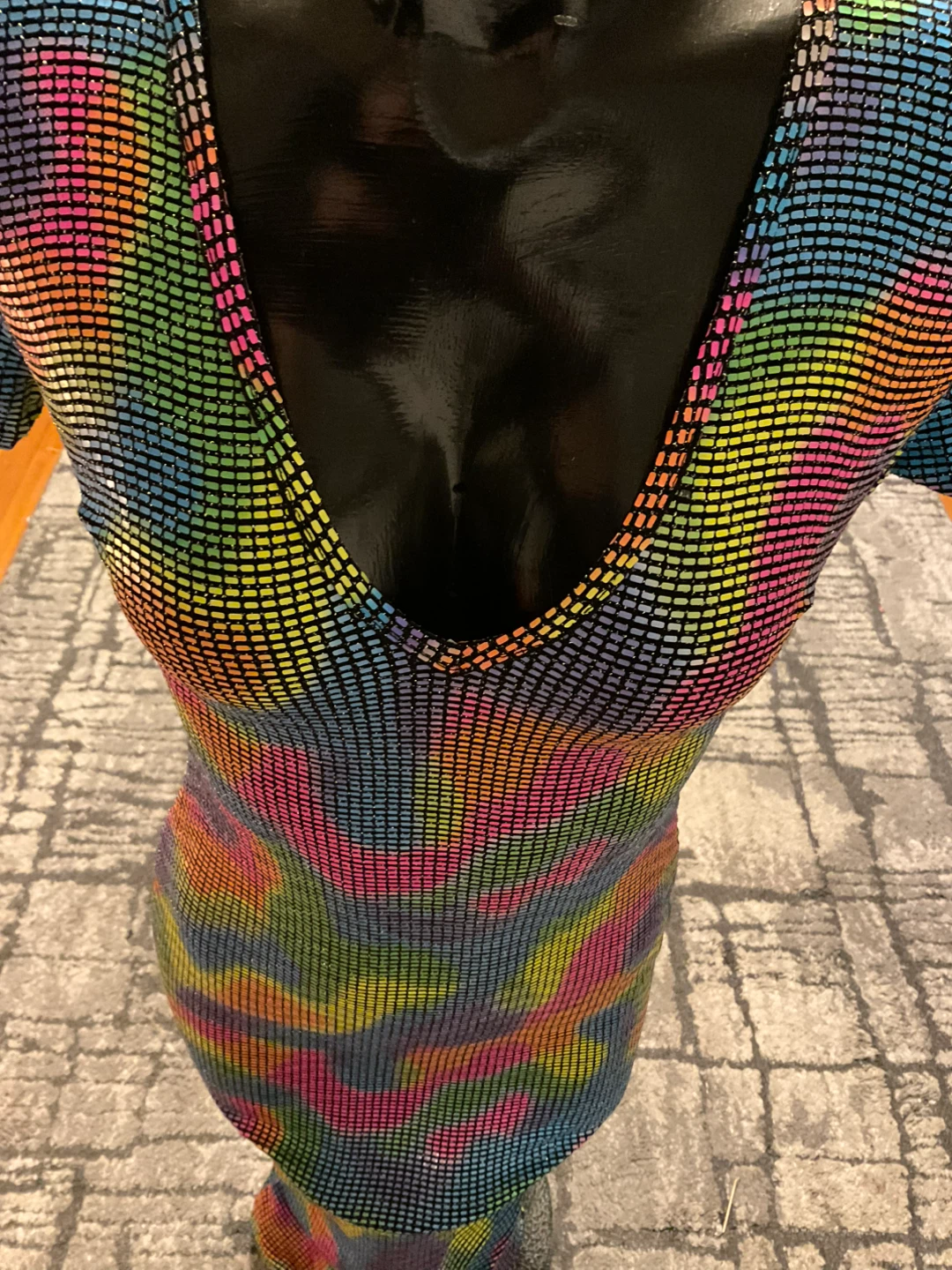 Fashion Nova Rainbow Dress - photo 4