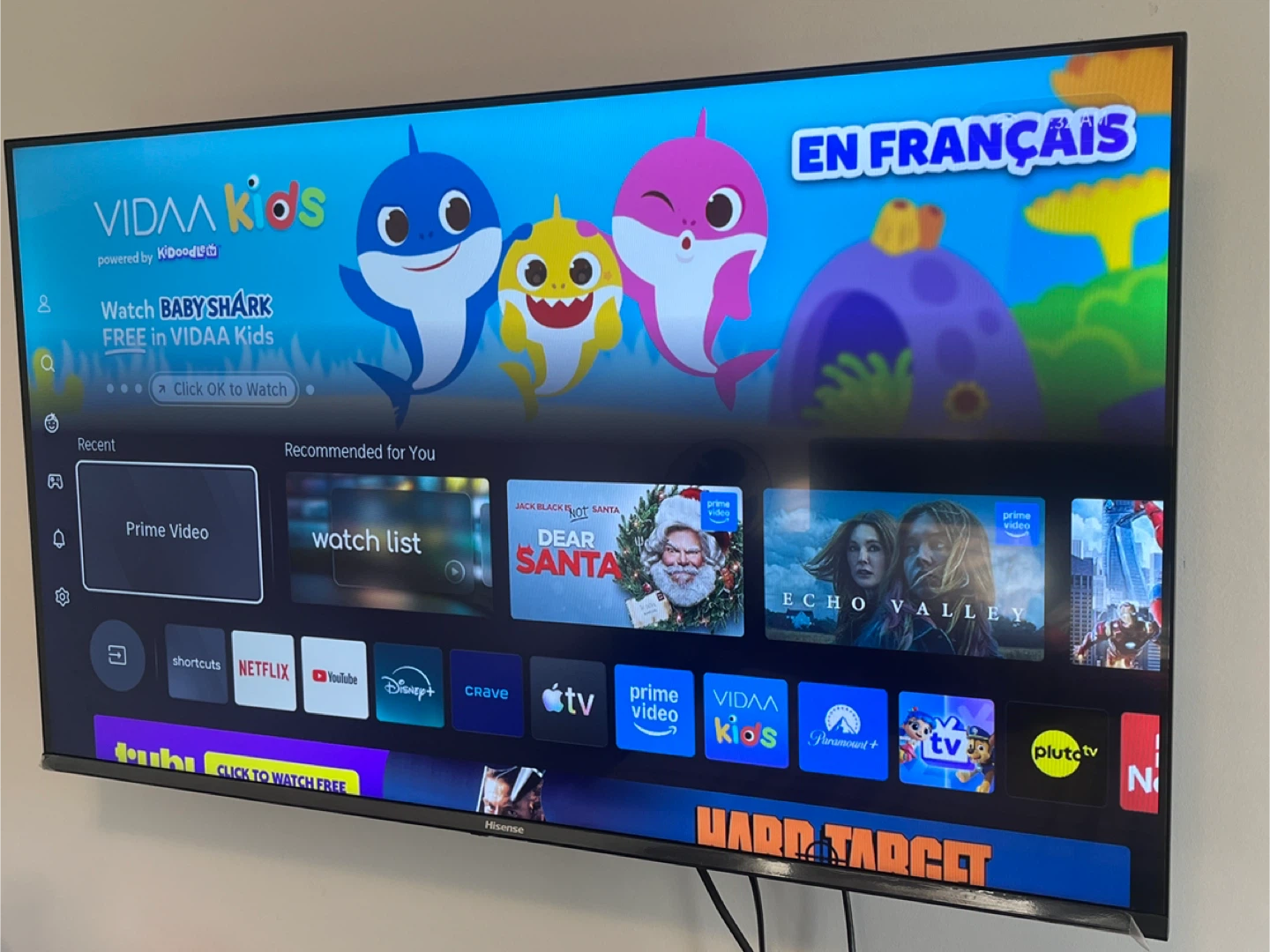 Hisense 43” VIDAA Smart TV — Like new - photo 4
