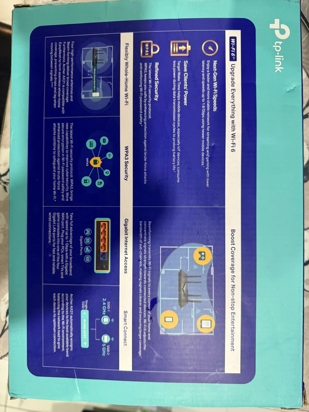 TP-Link Archer AX21 Wi-Fi 6 Router - New image indicator(4)