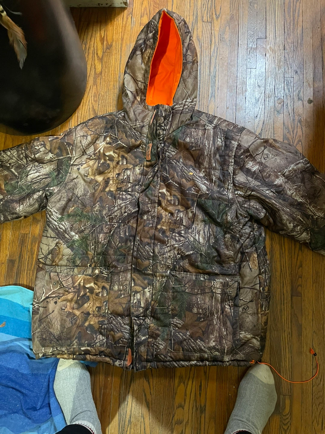 OXGEAR Hunting Jacket - Camo/Orange