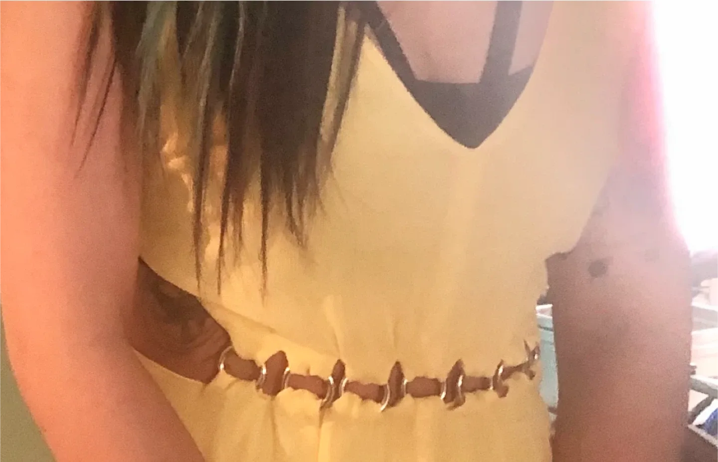 Marciano Lima alegan dress beautifully  shiffon image indicator(2)