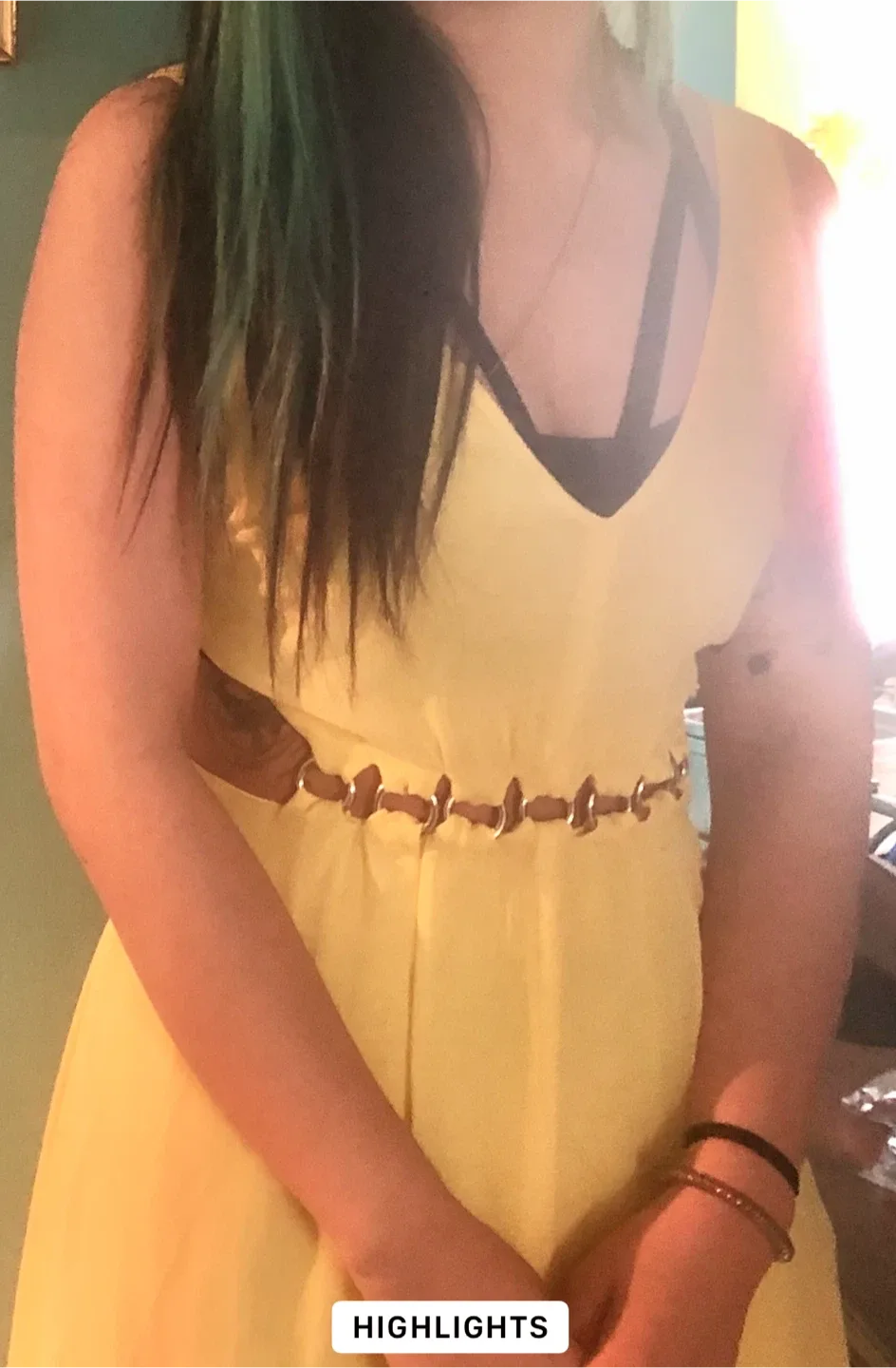 Marciano Lima alegan dress beautifully  shiffon image indicator(3)