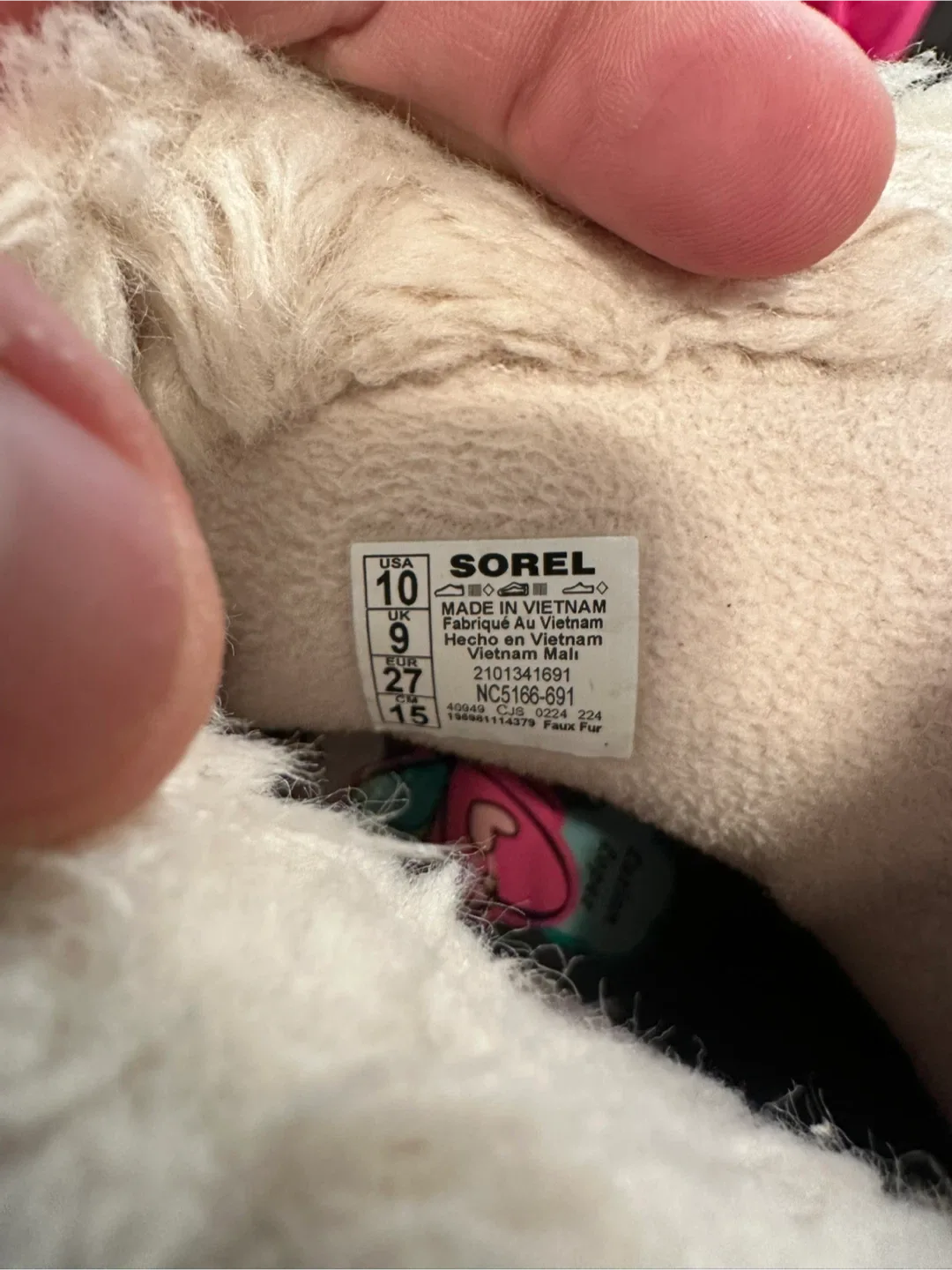 Sorel Pink Snow Boots - Size USA 10 image indicator(2)