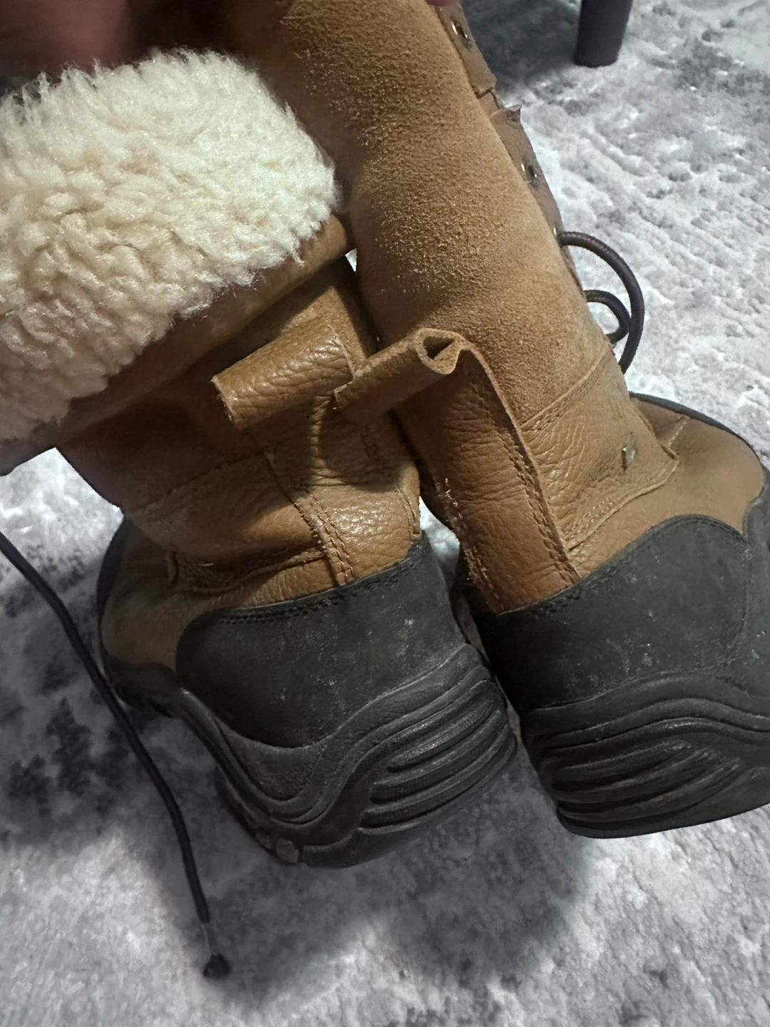 UGG Waterproof Leather Boots 5.5US - photo 4