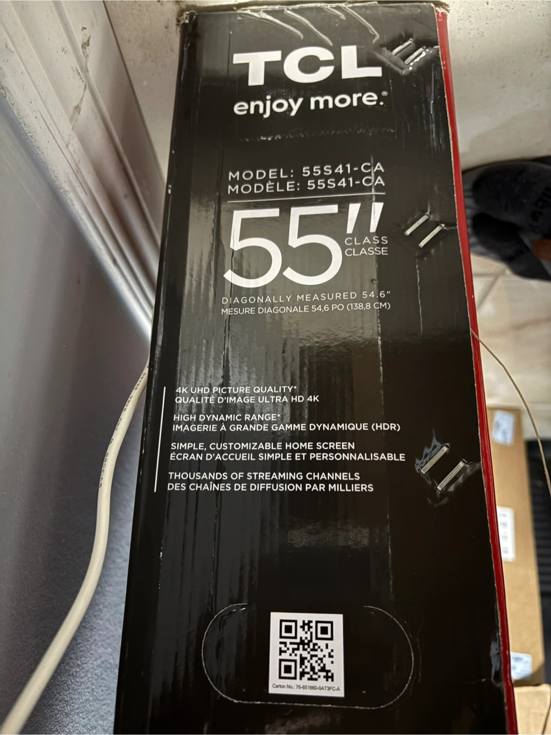 TCL 55S41-CA 55" 4K UHD Roku TV - photo 2