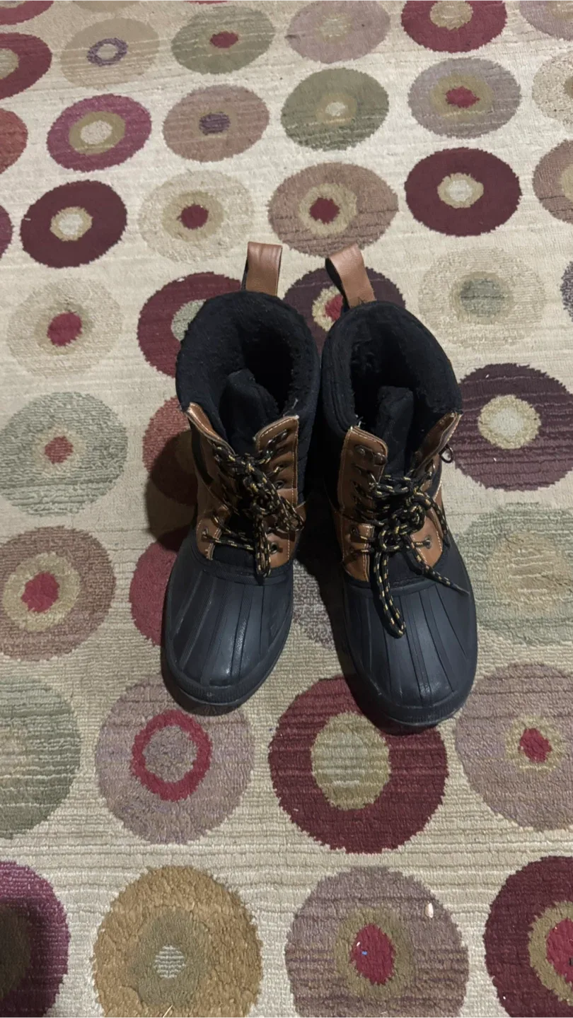 Black & Brown Duck Boots image indicator(2)