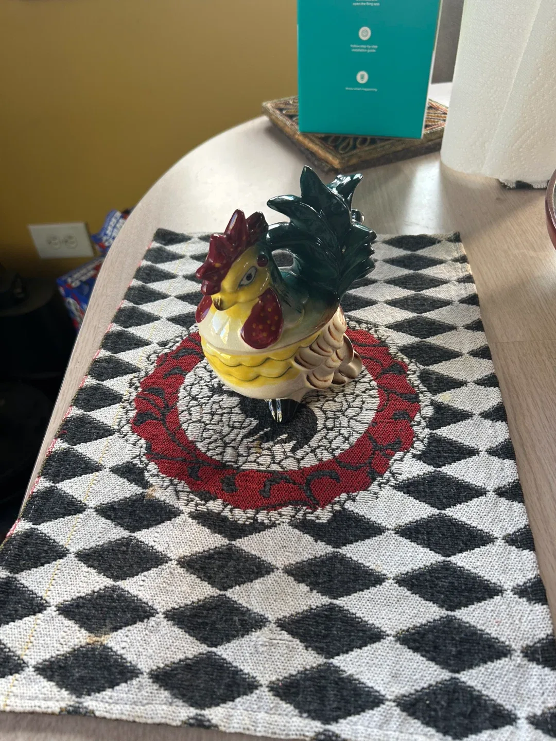 Ceramic Chicken Trinket Dish image indicator(3)