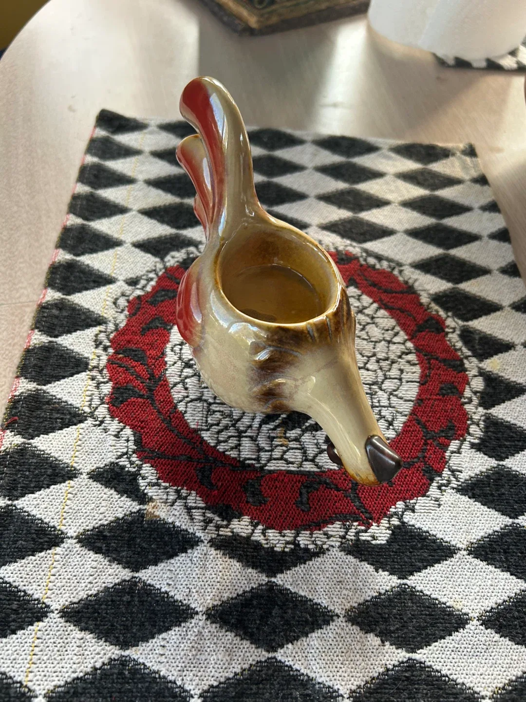 Vintage Ceramic Bird Planter image indicator(2)