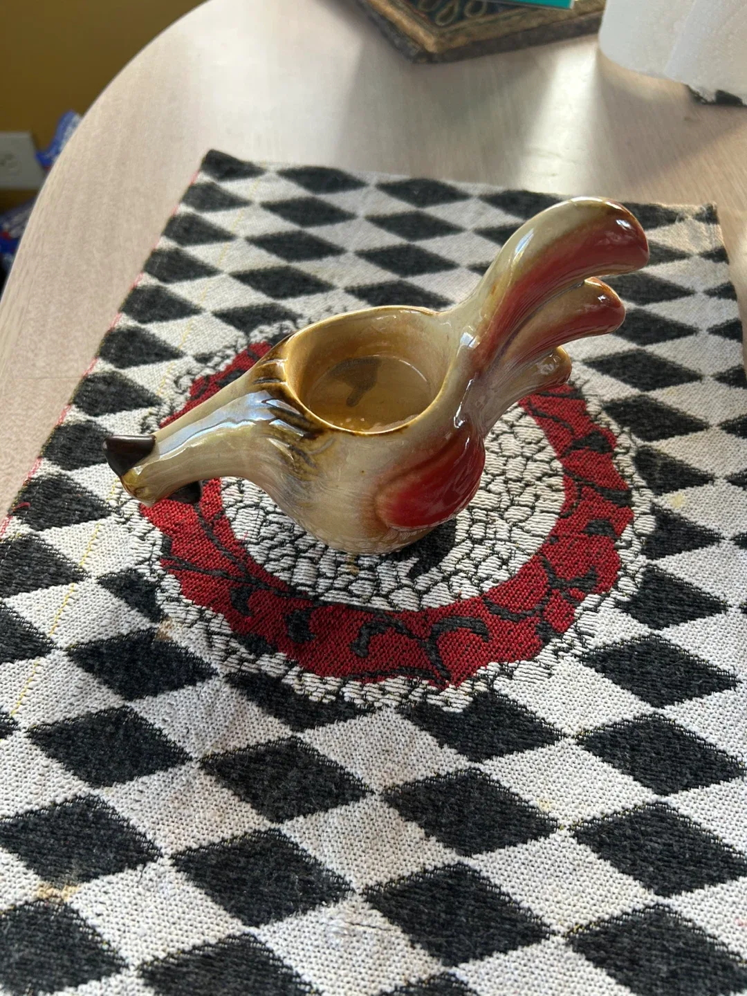 Vintage Ceramic Bird Planter image indicator(3)