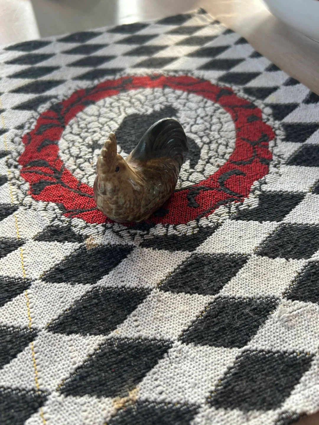 Vintage Ceramic Rooster Figurine image indicator(2)