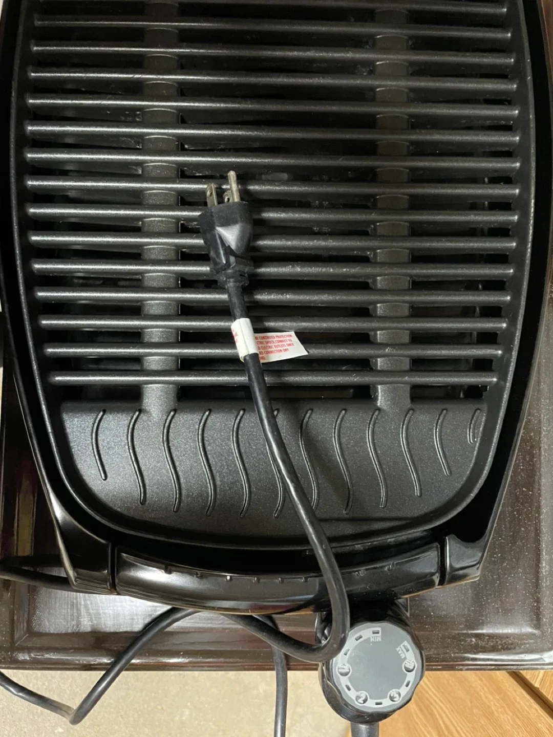 Indoor/outdoor Electric Grill - Black image indicator(3)