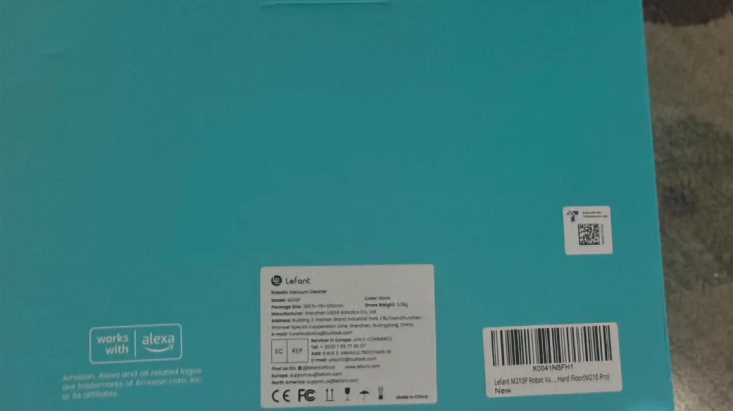 New Lefant M210P Robotic Vacuum Cleaner image indicator(2)