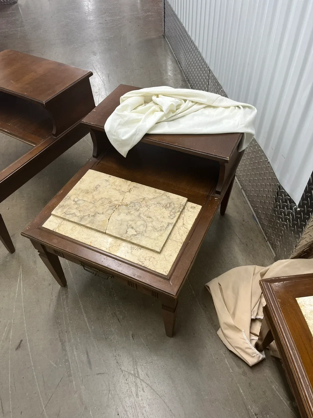 Vintage Brown Wooden Furniture Set image indicator(2)