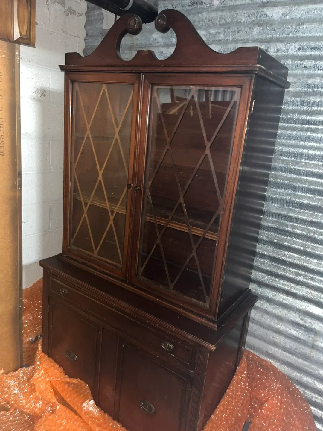 Vintage Brown Wooden Furniture Set image indicator(6)