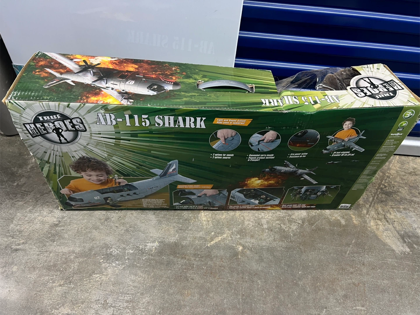 True Heroes AB-115 Shark Toy Airplane - photo 4