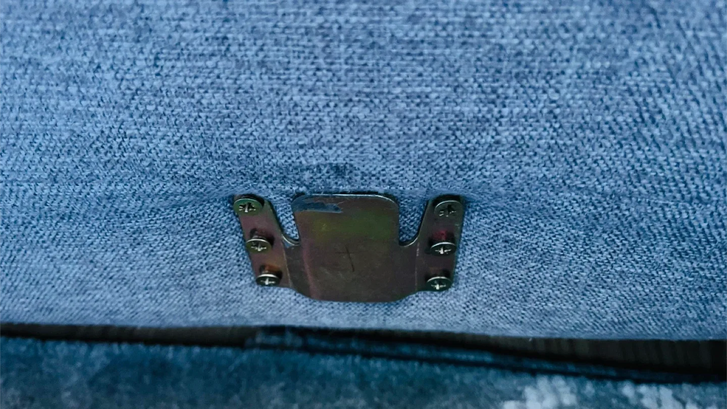 Blue-Grey Sectional Sofa (73"x93") image indicator(3)