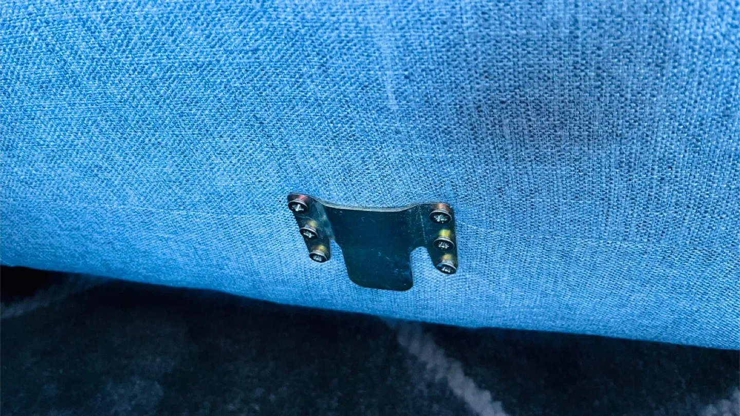 Blue-Grey Sectional Sofa (73"x93") image indicator(4)