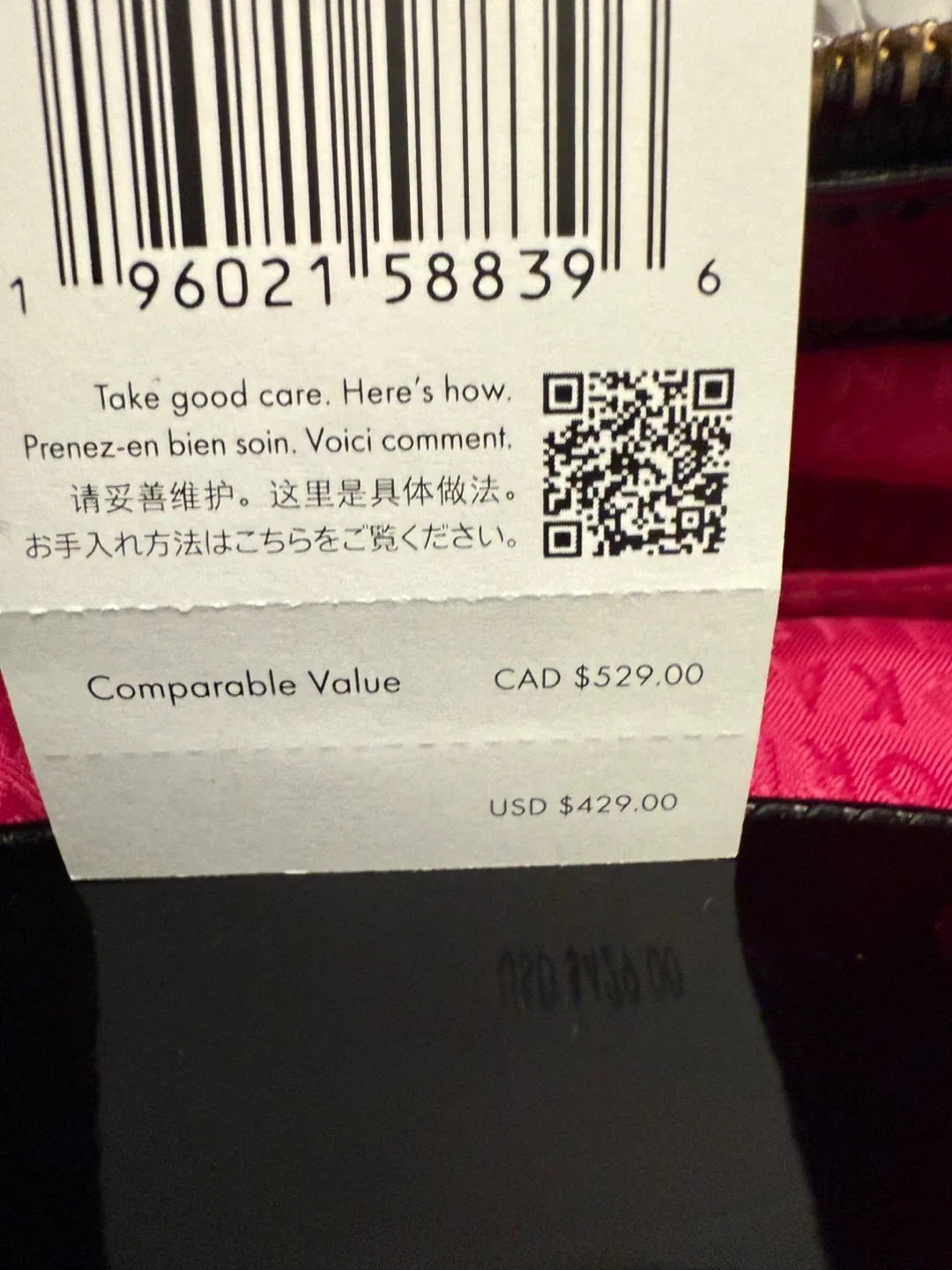 Kate Spade Black & White Tote Bag image indicator(3)