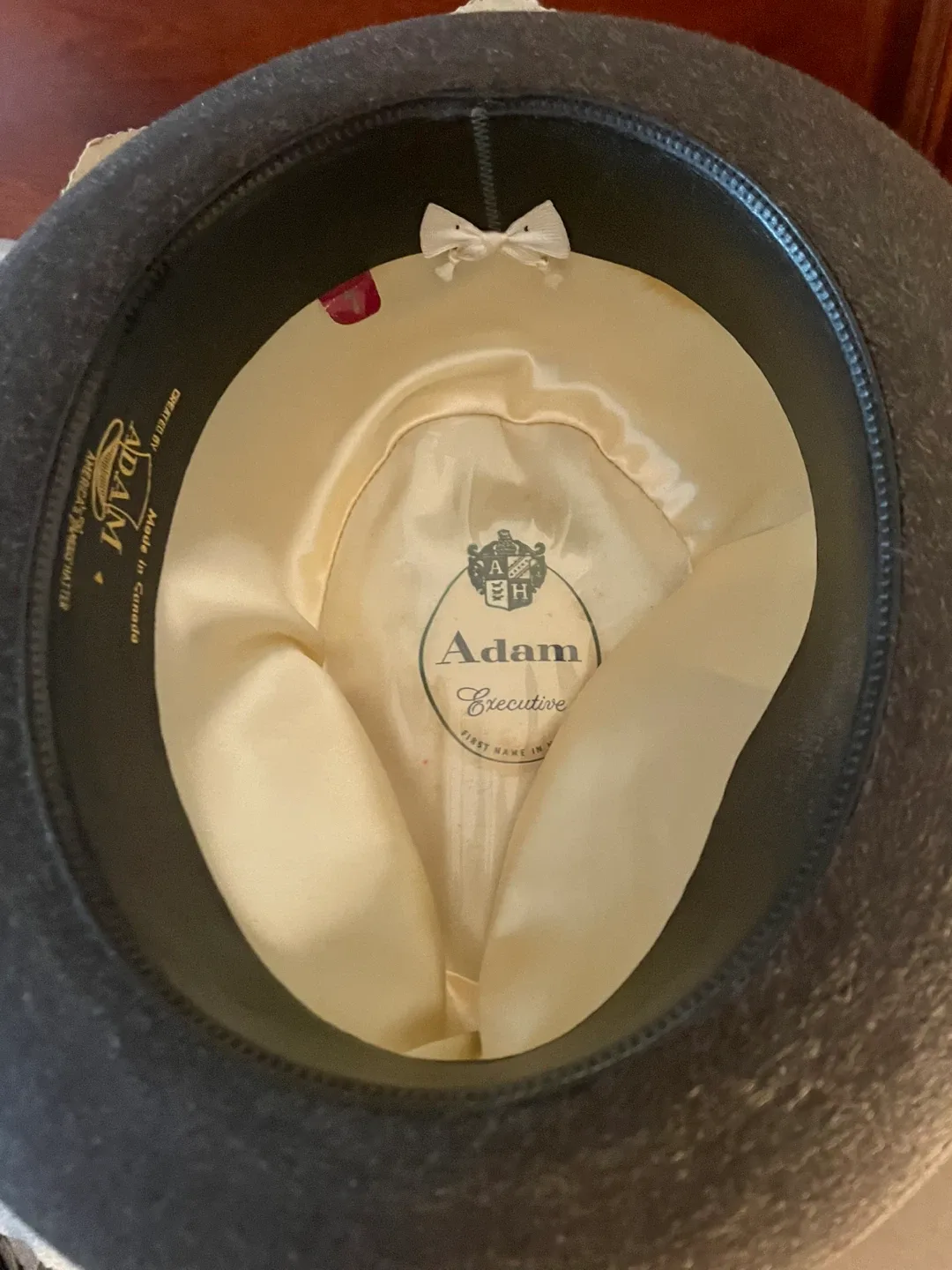 Adam Executive Black Fedora Hat - Size L image indicator(5)