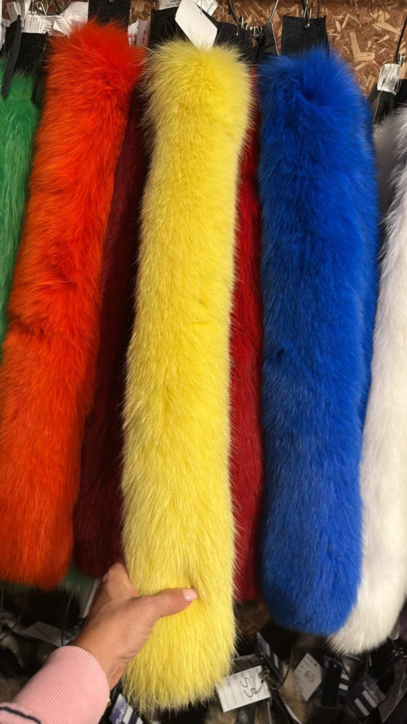 Colorful Fur head band image indicator(3)
