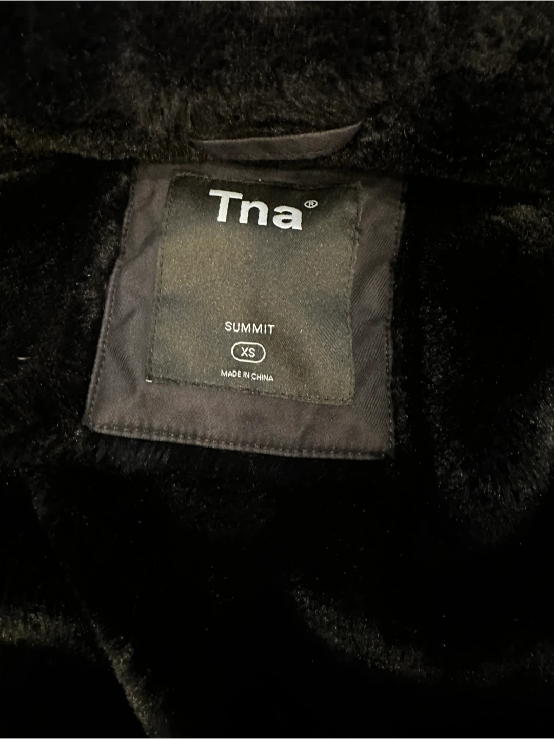 TNA/Aritzia Summit Parka - XS - Black - photo 4