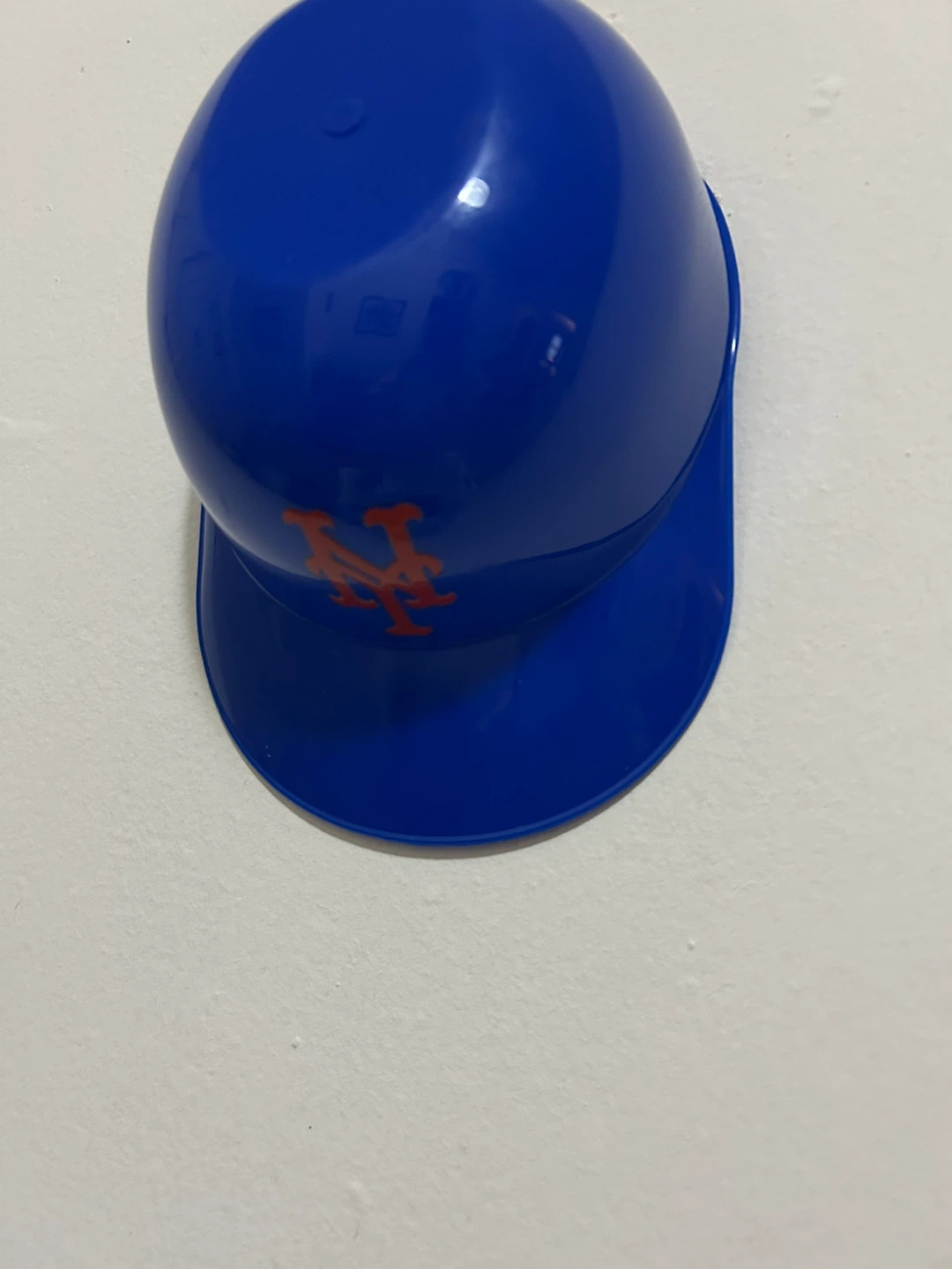 New York Mets Blue Plastic Helmet - photo 2