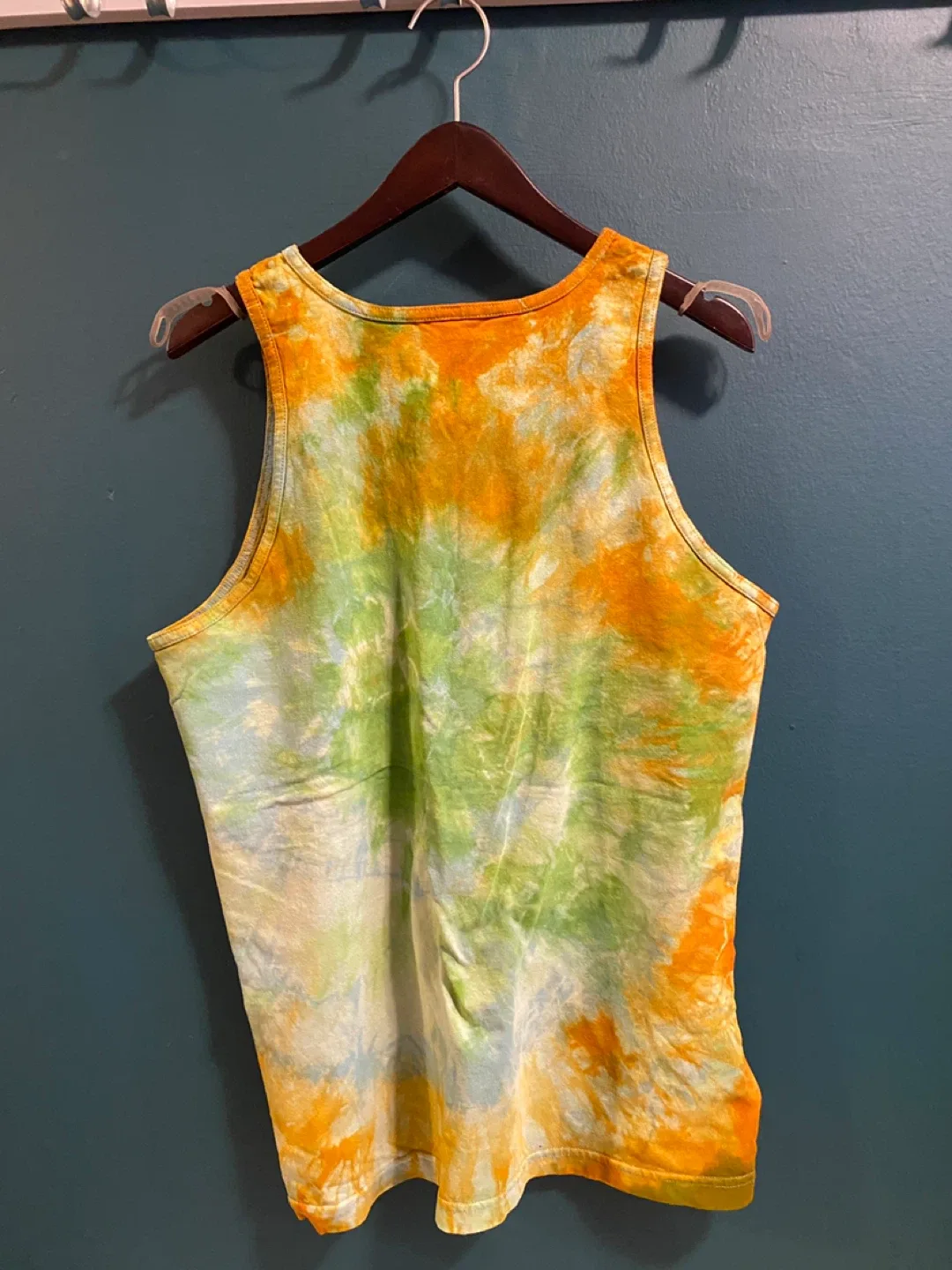 Hand Tie Dye Tank Top - Unisex, Size L image indicator(3)