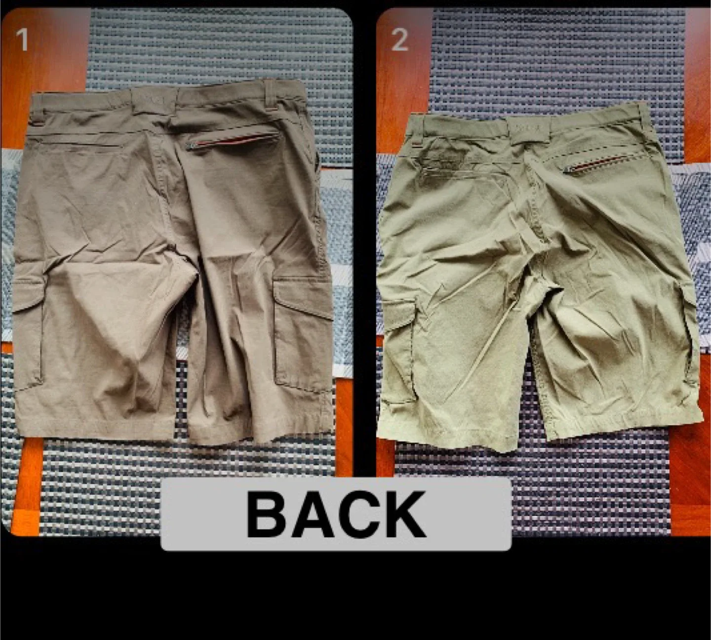 2 Men Cargo Shorts size 38 (both for $16) image indicator(2)
