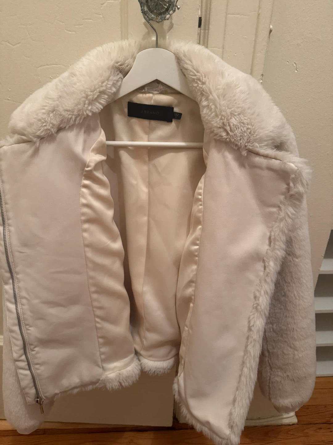 J Brand Jacket, Cream, Size S - photo 3
