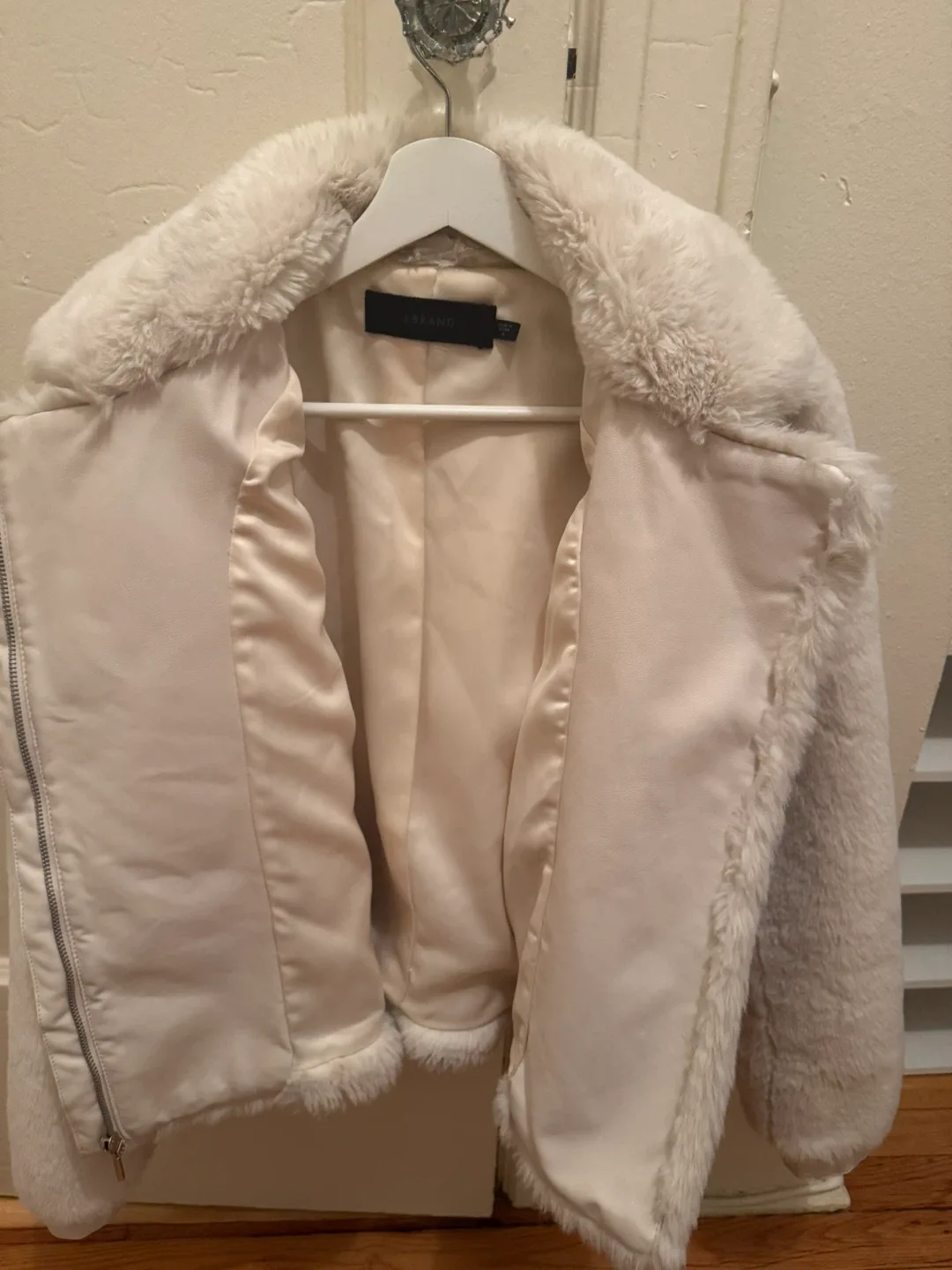 J Brand Jacket, Cream, Size S image indicator(3)