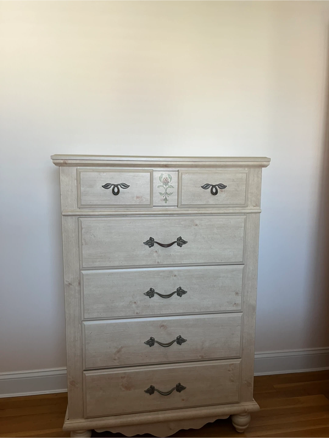 Wooden 6-Drawer Dresser