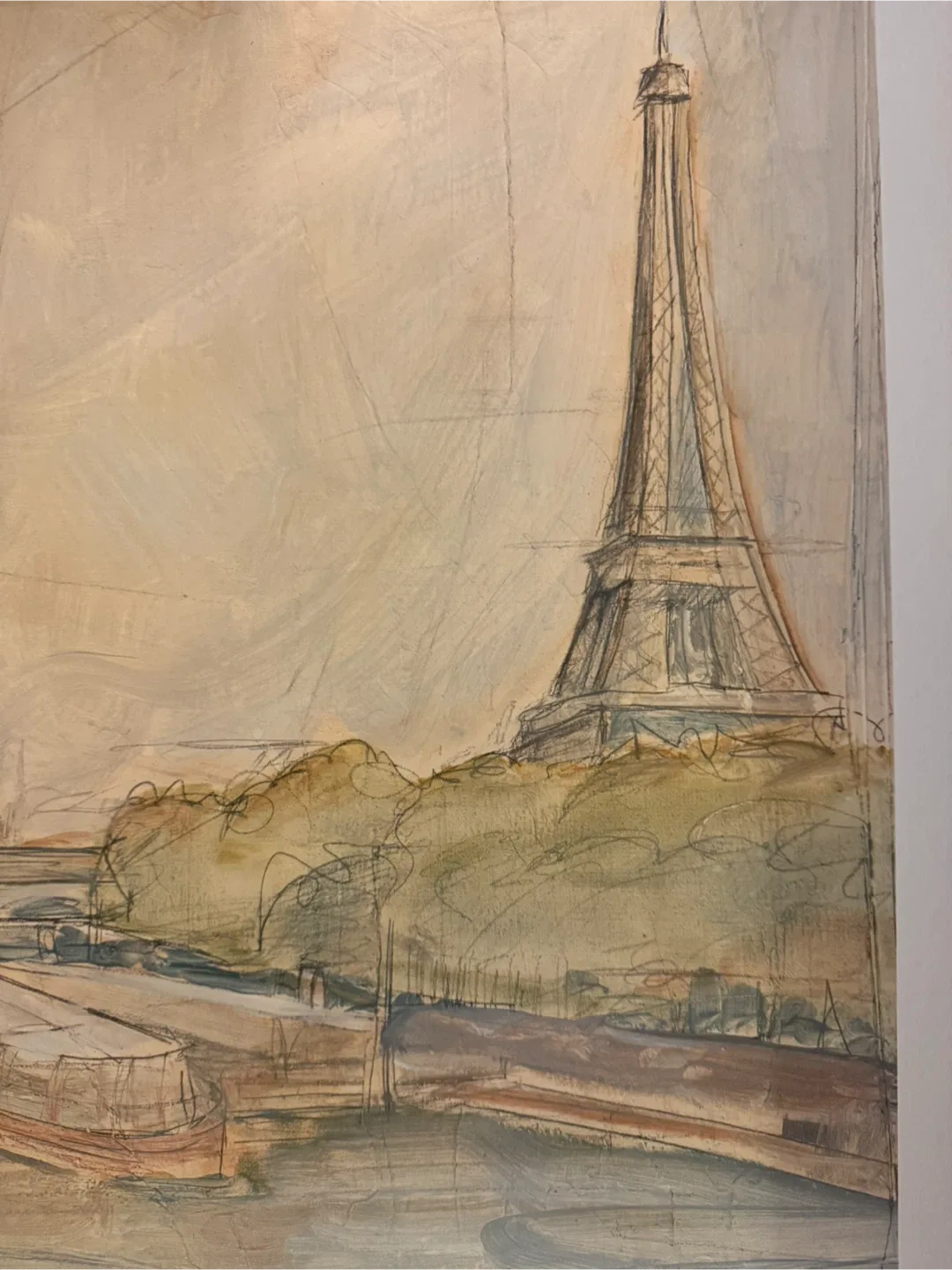 🥕View of Paris II' Framed Art image indicator(8)