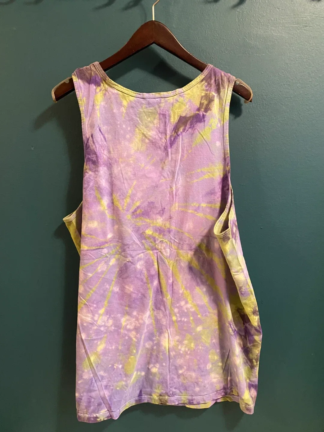 Hand Tie Dye Tank Top - Unisex size L image indicator(2)