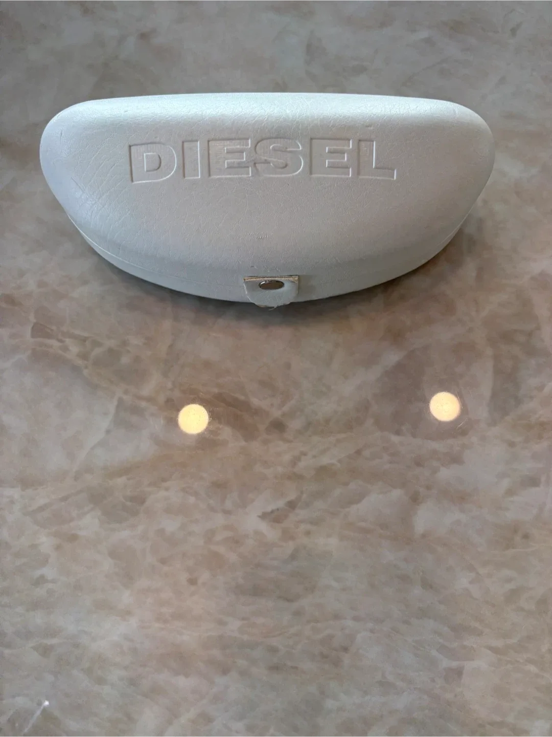 Diesel White Eyeglasses Case thumbnail