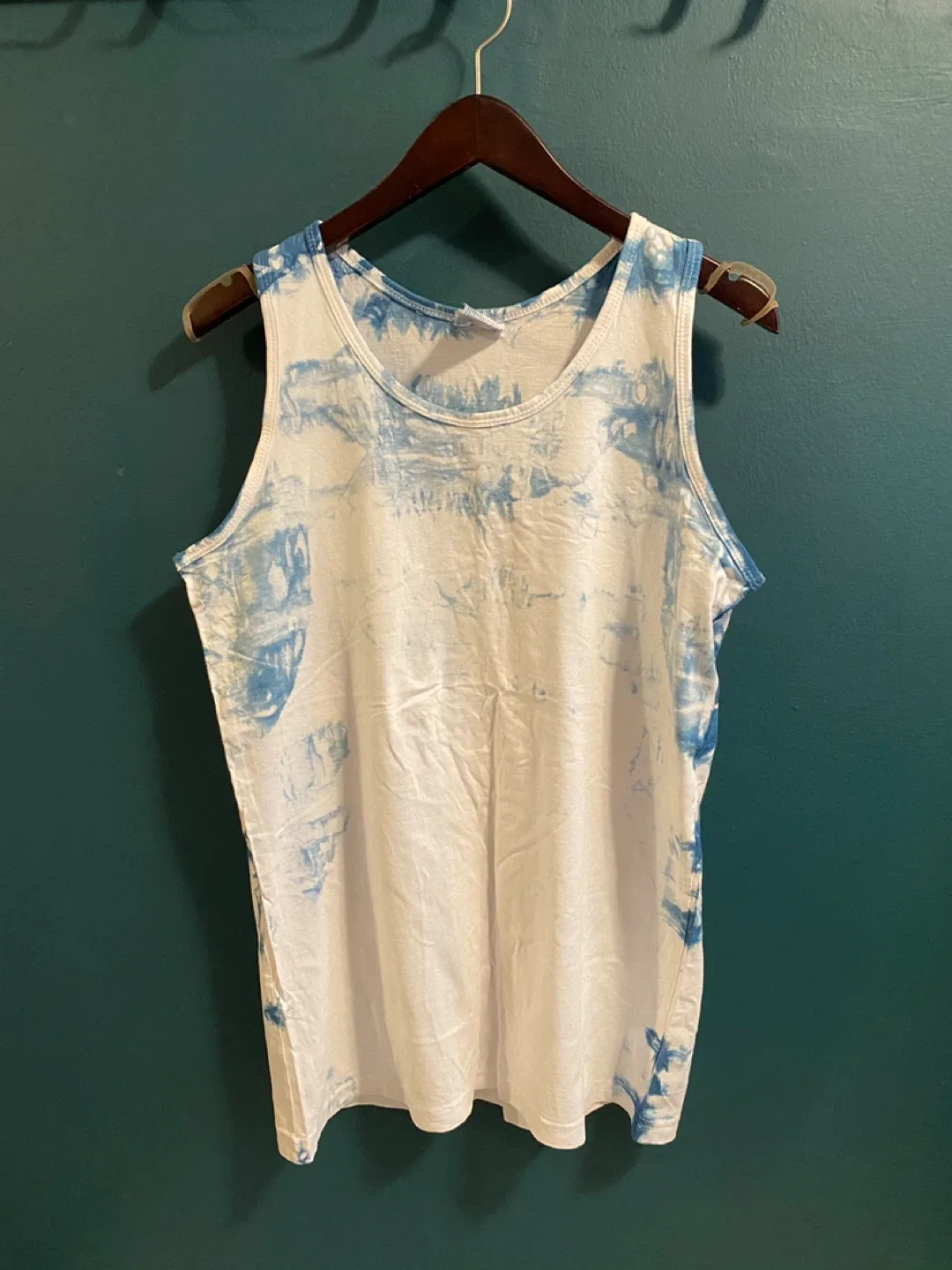 Hand Tie-Dye Tank Top - Men’s Size M
