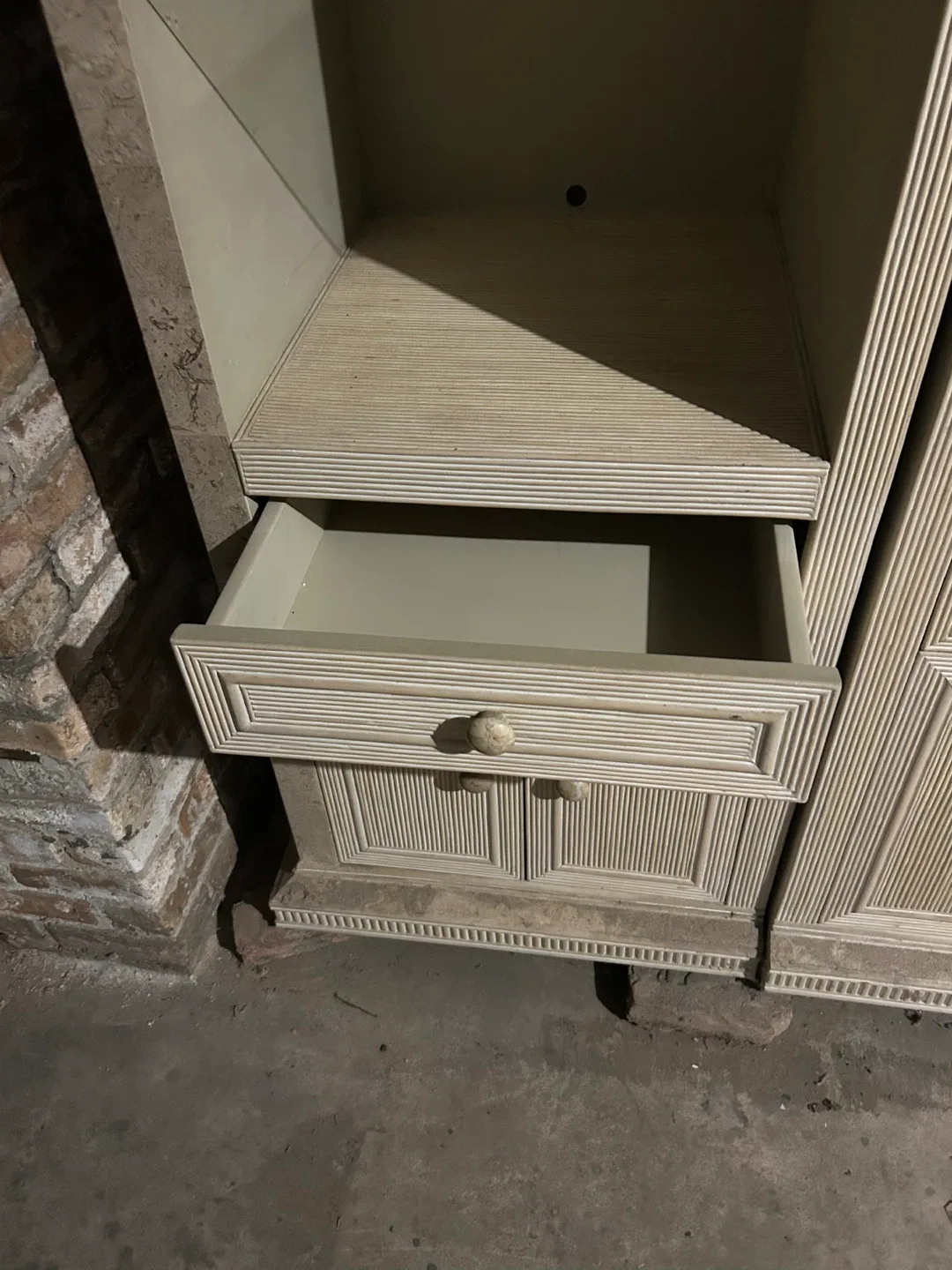 2 piece Cabinet with shelves image indicator(3)