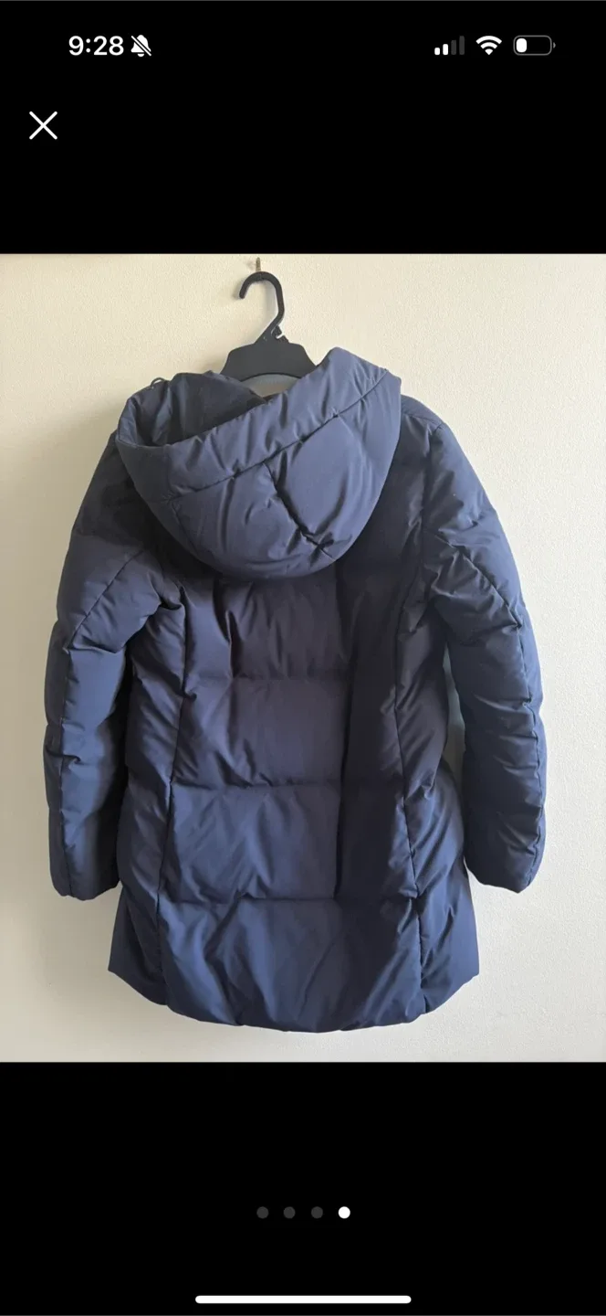 Uniqlo XS Down Puffer Jacket - Navy thumbnail