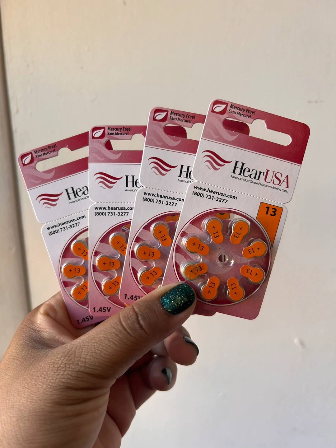 New hearing batteries 13 🥕