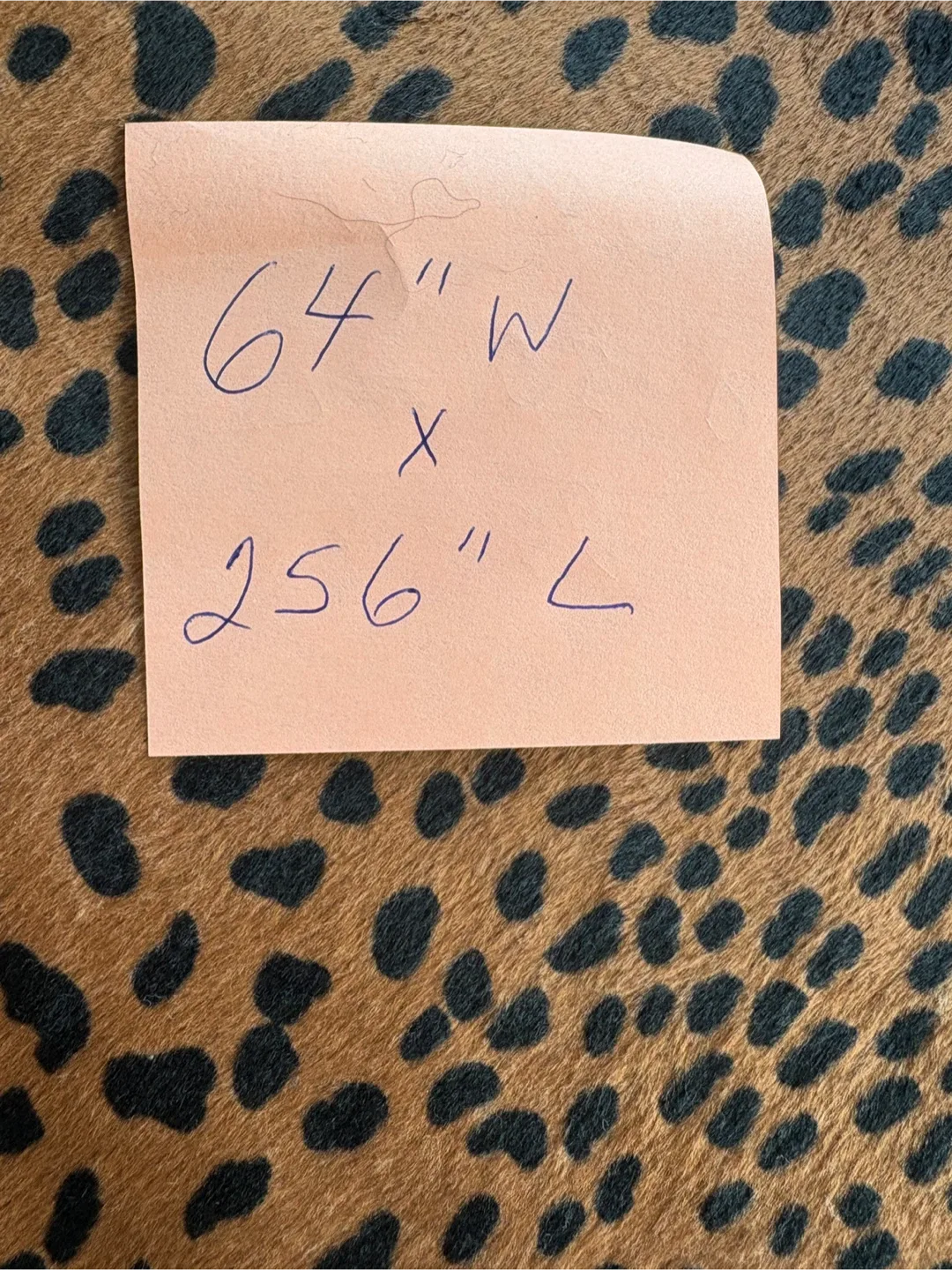 Animal Print Fabric - 64" x 256" thumbnail