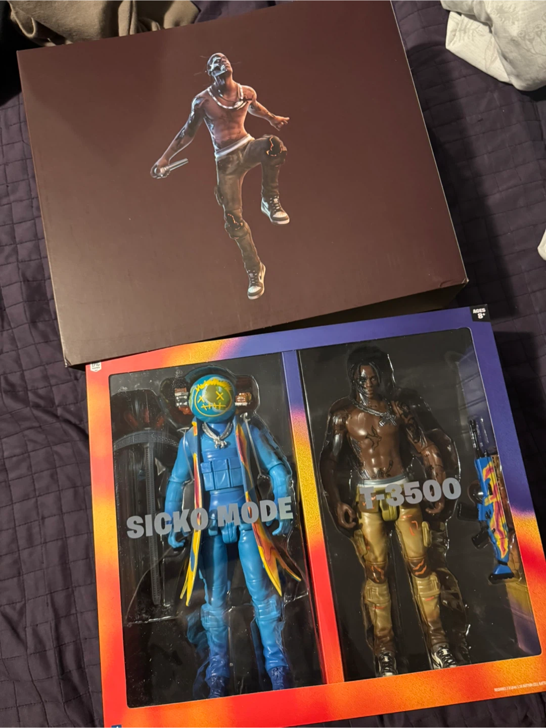 Fortnite X Travis Scott Cactus Jack Figures