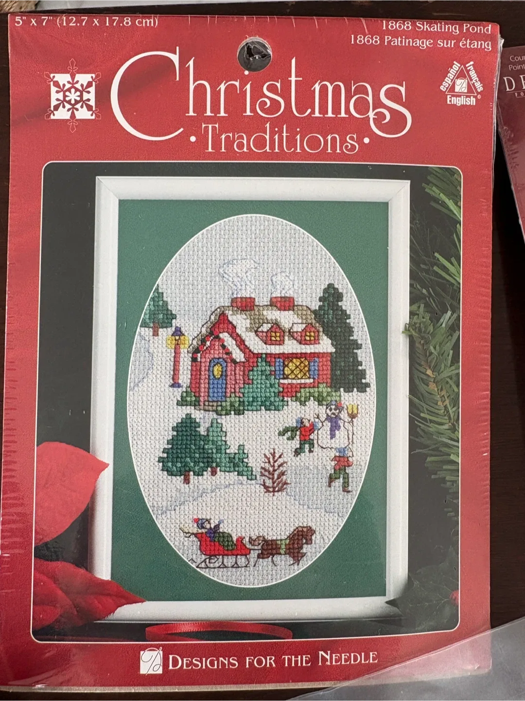 REDUCED 8 for $30 Christmas Cross Stitch Kits image indicator(2)