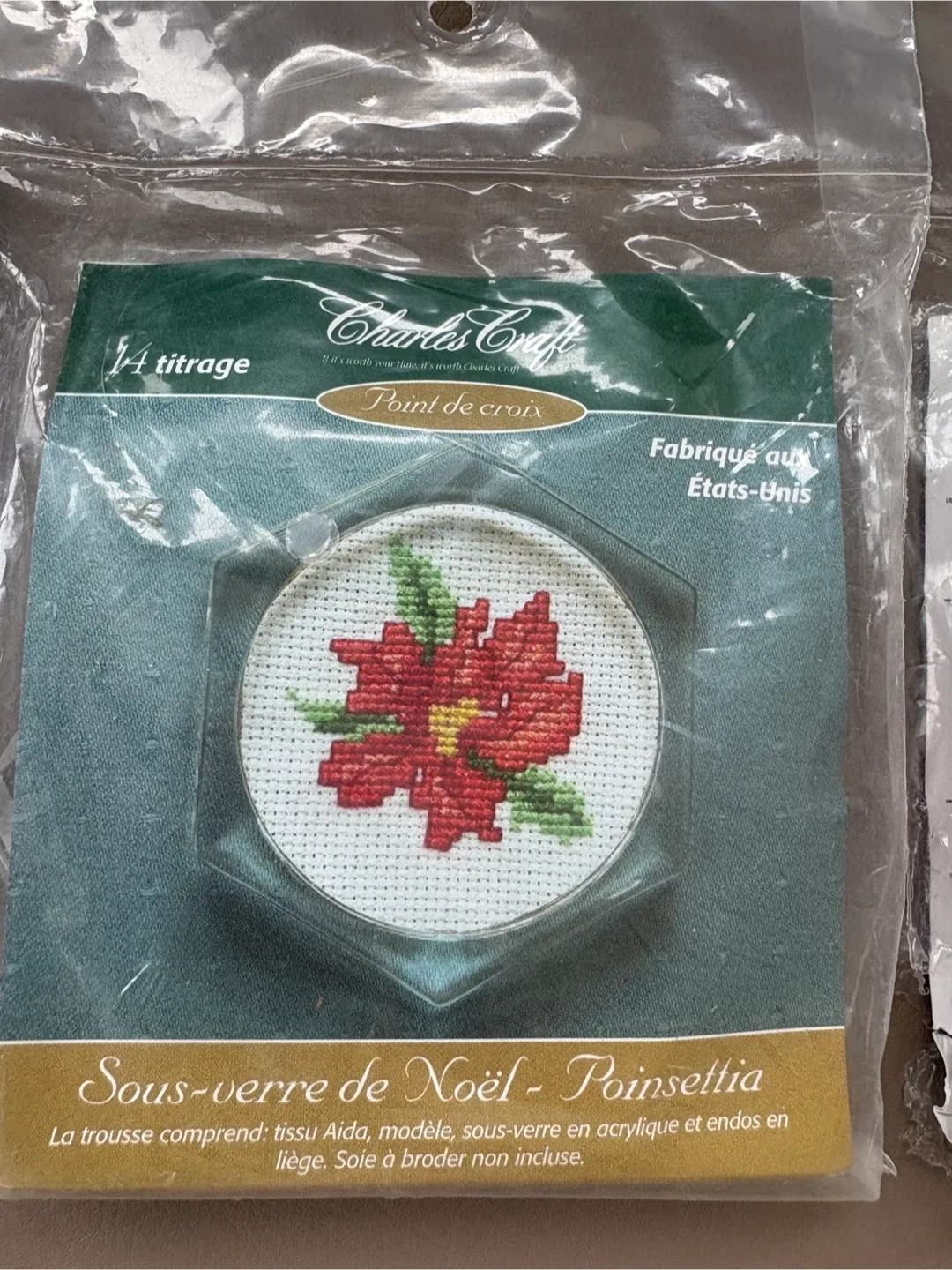 REDUCED 8 for $30 Christmas Cross Stitch Kits image indicator(4)