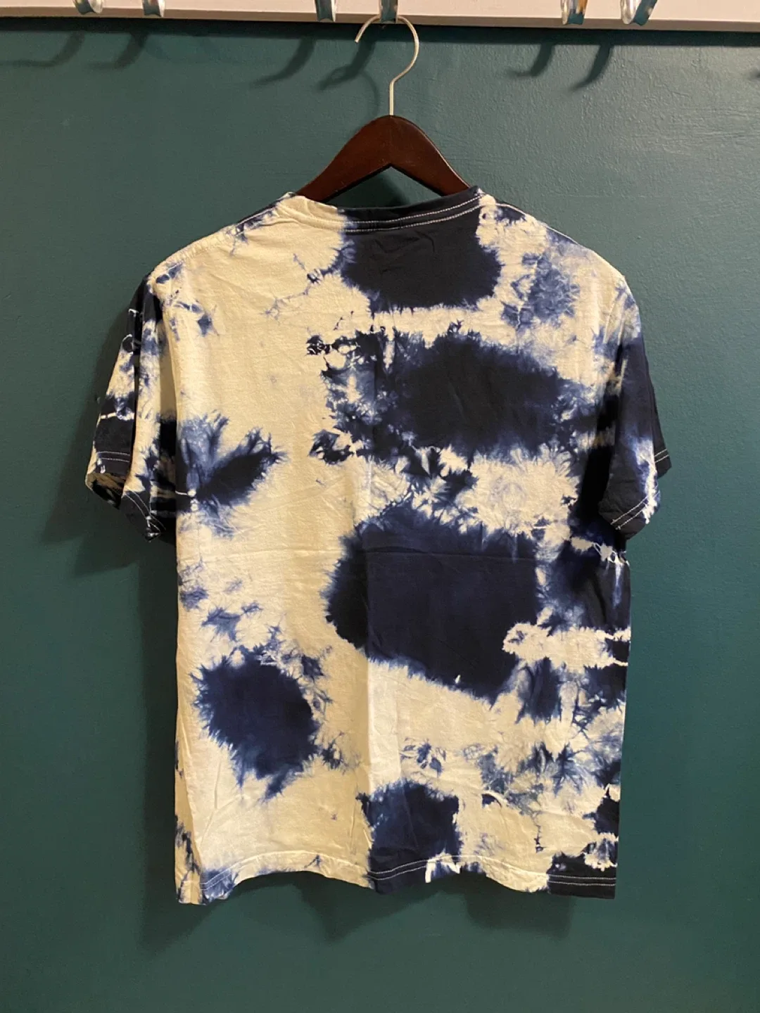 Screen printed - hand Tie-Dye T-Shirt - Size S / Unisex image indicator(3)