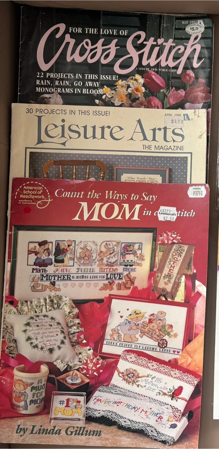 Cross Stitch Books by Leisure Arts thumbnail