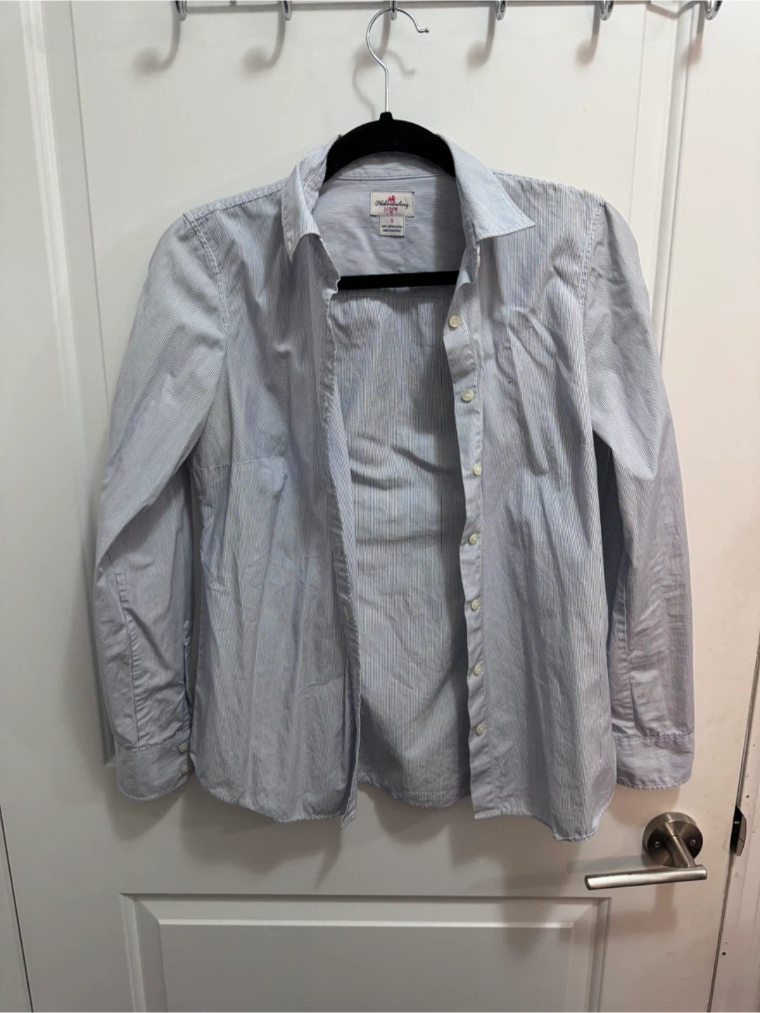 J.Crew Haberdashery Striped Cotton Shirt - Size S