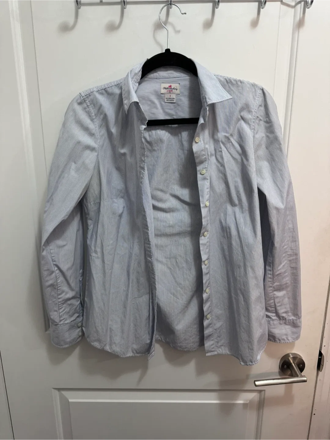 J.Crew Haberdashery Striped Cotton Shirt - Size S thumbnail