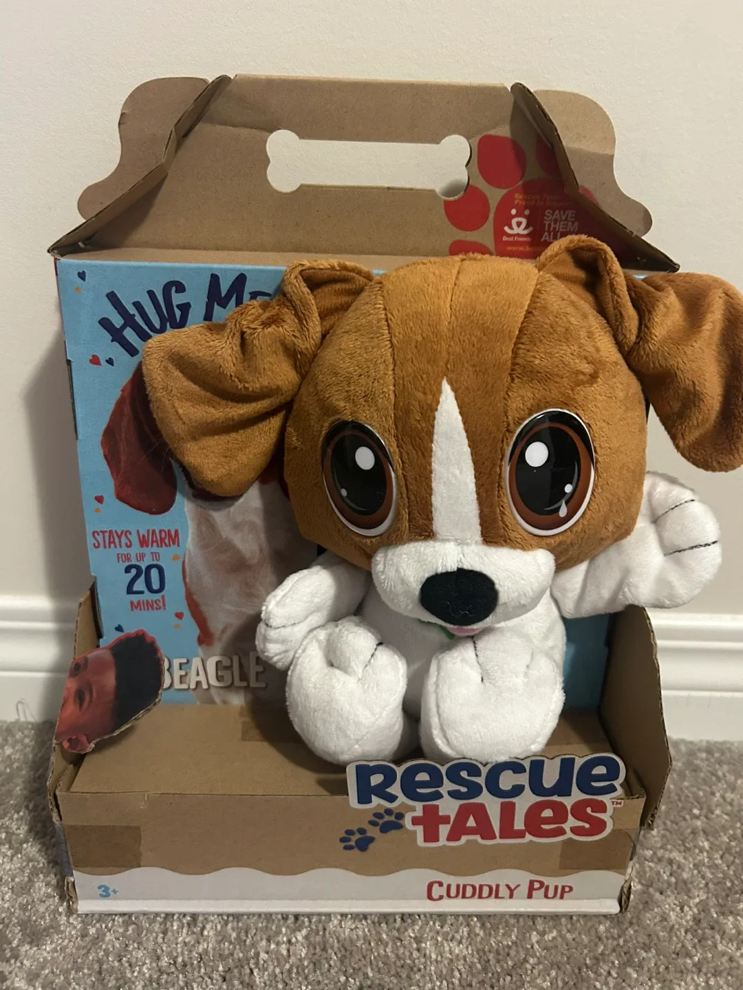 Rescue Tales Cuddly Pup - Beagle thumbnail