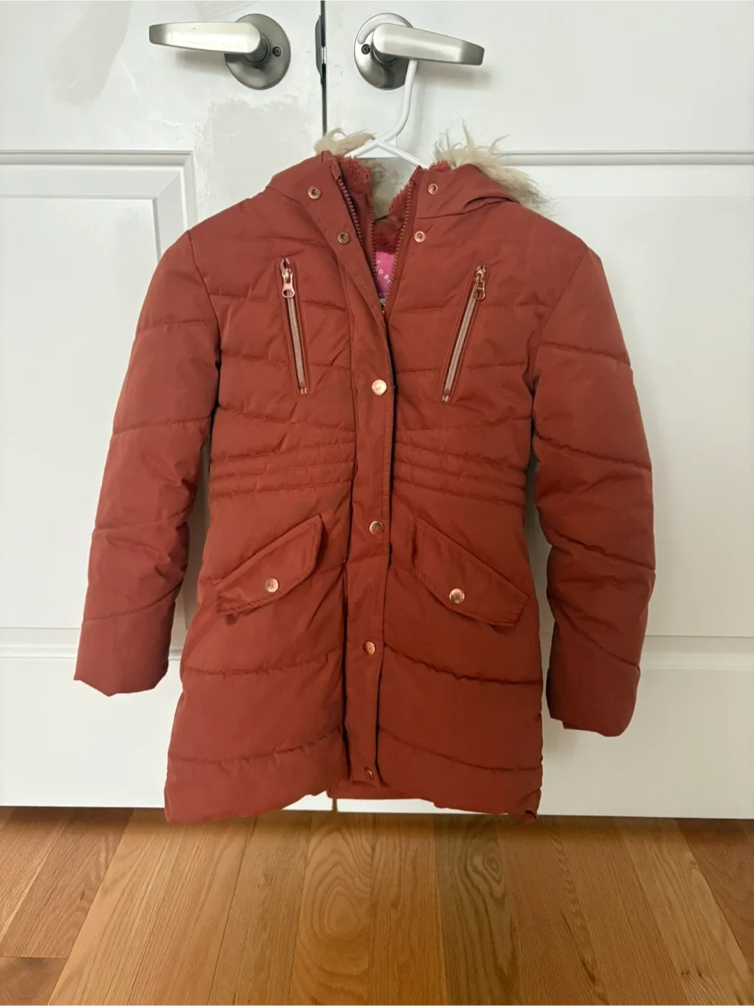 George Inspired by The Great British Weather Puffer Jacket image indicator(4)