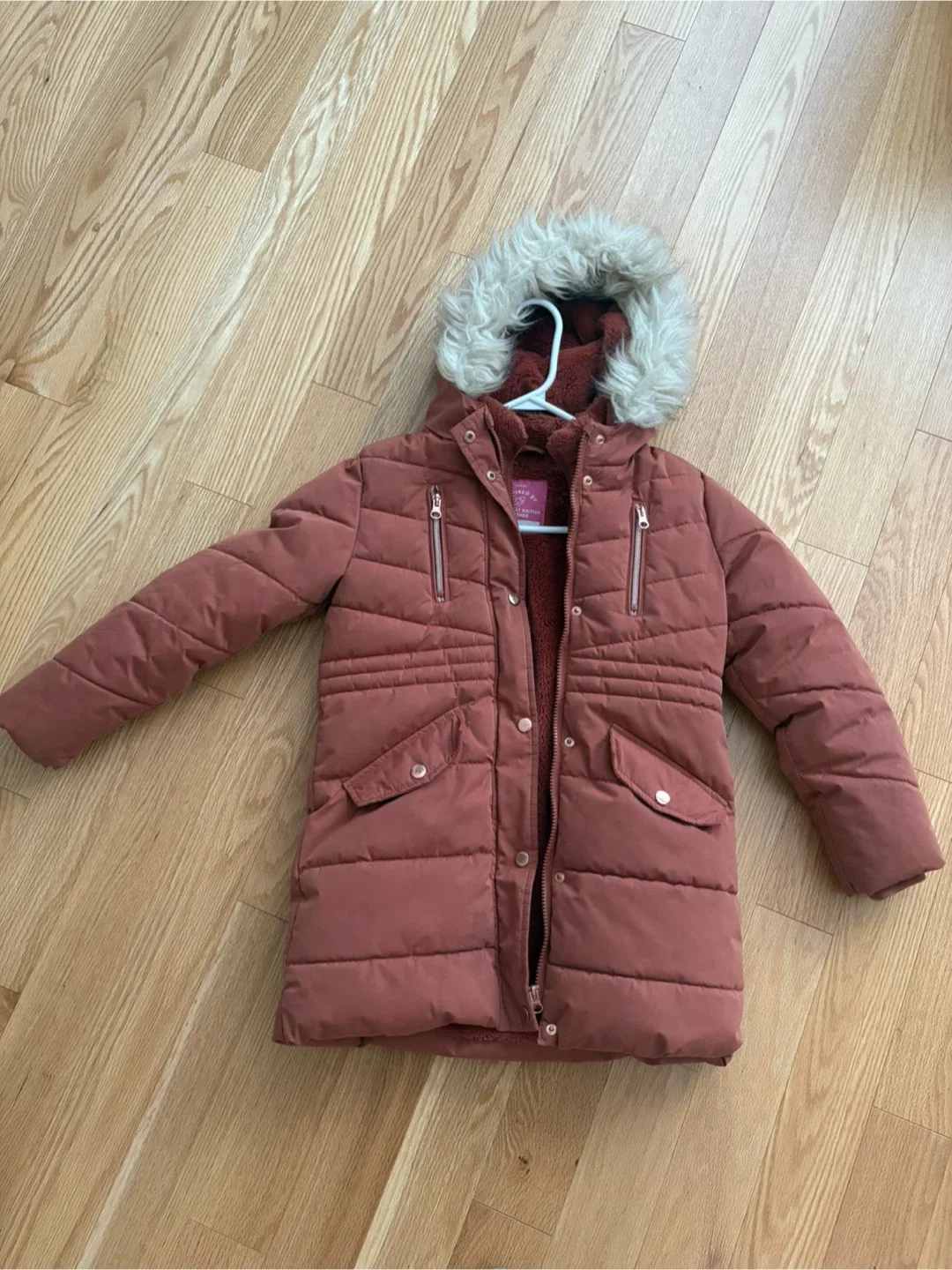 George Inspired by The Great British Weather Puffer Jacket image indicator(2)